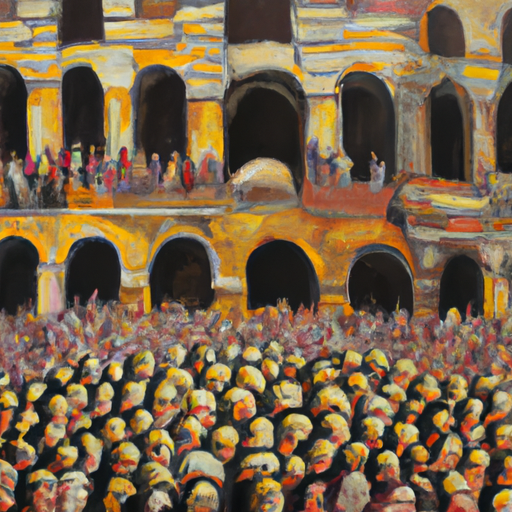 Cover Image for Witnessing the Gladiatorial Spectacle of Ancient Rome
On a fateful day, the grand Colosseum of Rome was full of buzzing excitement. All the citizens had